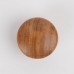 Knob style A 40mm oak lacquered wooden knob